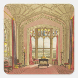 South End of St. Michael's Gallery uit 'Graphic Vierkante Sticker