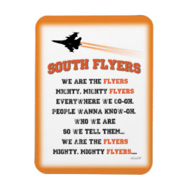 SOUTH FLYERS~"Wij zijn de Flyers" Magneet