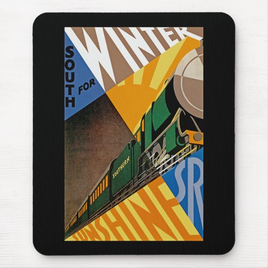 South for Winter Sunshine Muismat (Voorkant)