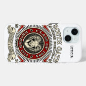 South Gate High School Rams coque iphone avec nom (Verso (horizontal))