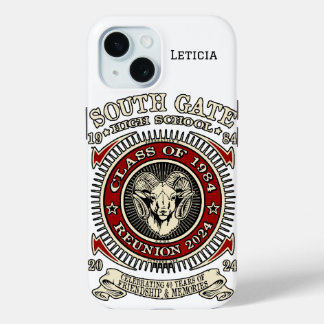 South Gate High School Rams iPhone Case met Naam