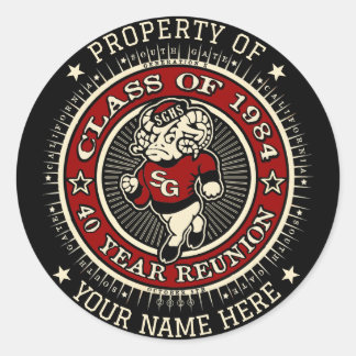 South Gate High School Ramsey Vastgoed Stickers 6