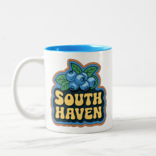 South Haven 70s Retro Michigan Koffie Mok