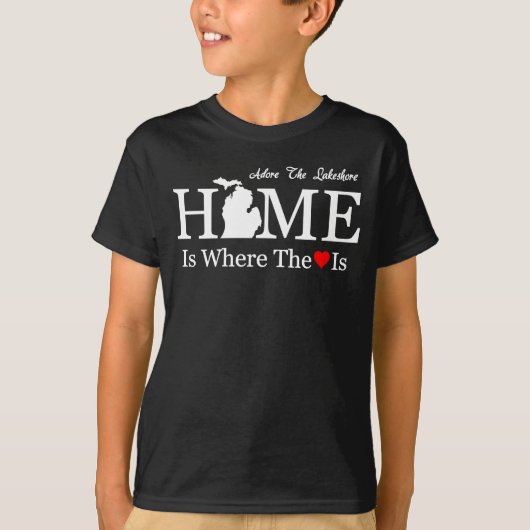 South Haven - Home is waar het hart ligt T-shirt (Voorkant)