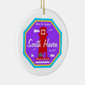 South Haven Keramisch Ornament (Rechts)