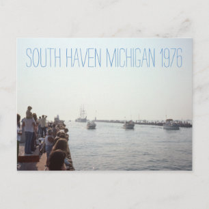 South Haven Michigan, 1976 Briefkaart