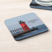 South Haven South Pierhead dessous de verre en pla (Côté gauche)