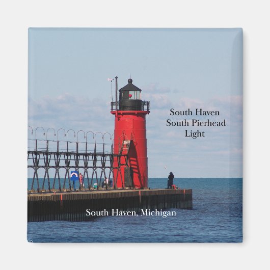 South Haven South Pierhead Light magnet Magneet (Voorkant)
