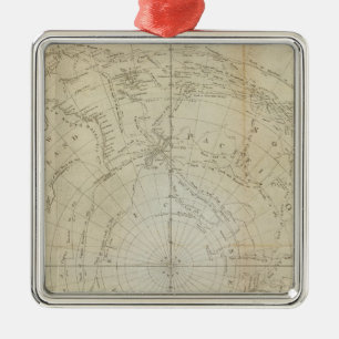 South Hemisphere Metalen Ornament