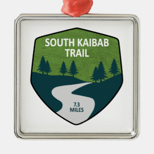 South Kaibab Trail Grand Canyon Arizona Metalen Ornament