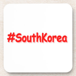 "#South Korea" Cute Design. Bestel nu Bier Onderzetter