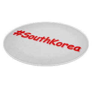 "#South Korea" Cute Design. Bestel nu Snijplank