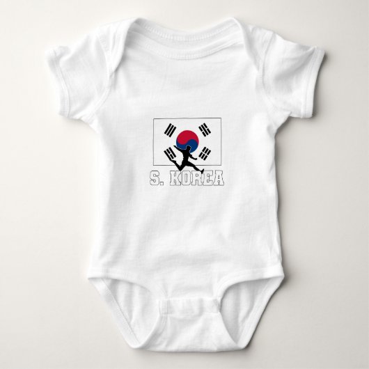 South Korea Soccer National Team Romper (Voorkant)