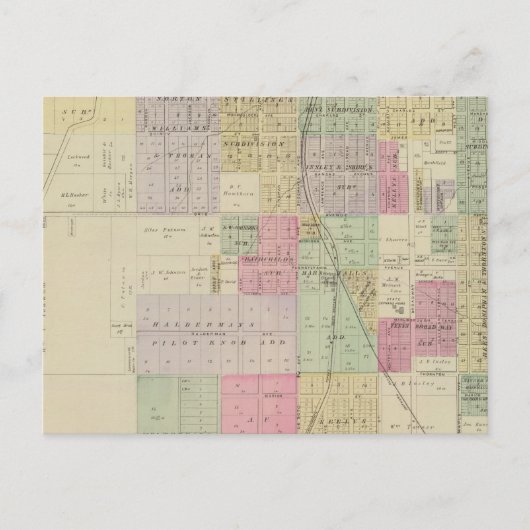 South Leavenworth, Kansas Briefkaart (Voorkant)