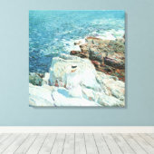 South Ledges, Appledore, ingediend door Frederick Canvas Afdruk (Insitu (Houten vloer))