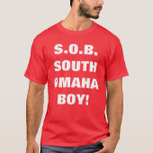 SOUTH OMAHA BOY T-SHIRT (Voorkant)