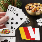 South Ossetia Flag Pokerkaarten (Insitu)