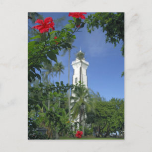 South Pacific, Frans Polynesië, Tahiti. Hibiscus 2 Briefkaart