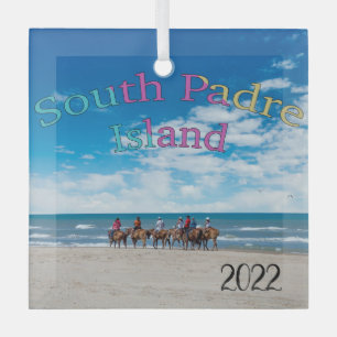 South Padre Island, Texas, Glas Ornament