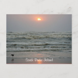 South Padre Island Texas Sunrise Post Card Briefkaart