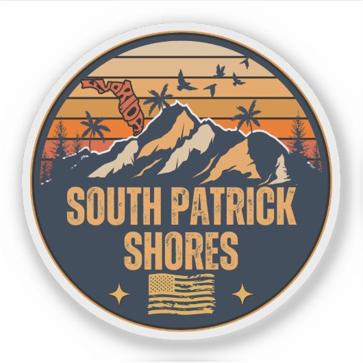 South Patrick Shores, Florida Sticker (Voorkant)