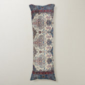 South Persian Rug Blue Tan Pinks  Lichaamskussen (Voorkant Verticaal)