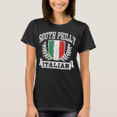 South Philly Italiaans T-shirt (Voorkant)