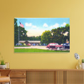 South Point Parking Area Scene Canvas Afdruk (Insitu (Woonkamer))