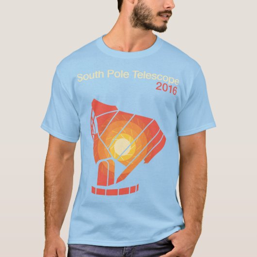 South Pole Telescope 2016 T-Shirt (Voorkant)