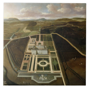 South Prospect of Hampton Court, Herefordshire, c. Tegeltje