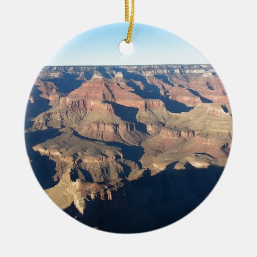South Rim Grand Canyon Overlook Keramisch Ornament (Voorkant)