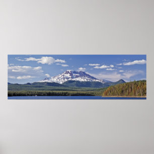 South Sister, Elk Lake, Oregon Poster