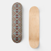 South West American Indian Style Patterned Art Skateboard (Voorkant)