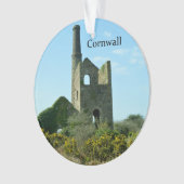 South Wheal Frances Tin Mine Cornwall Engeland Ornament (voorkant)