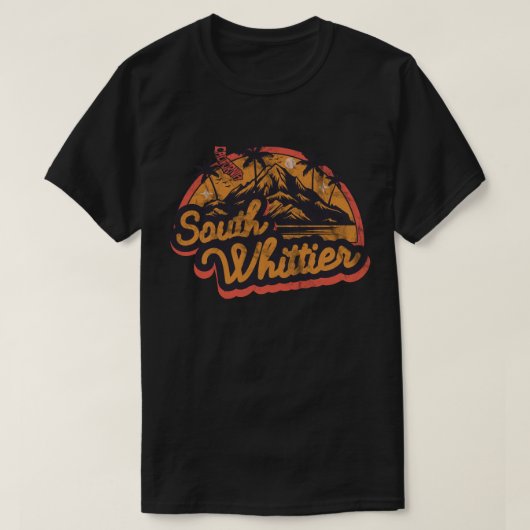 South Whittier, California T-Shirt (Design devant)