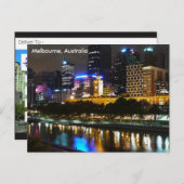 South Yarra Australia Briefkaart (Voorkant / Achterkant)