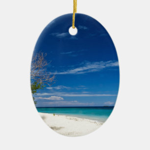 South Zee Island Beach, Fiji Keramisch Ornament