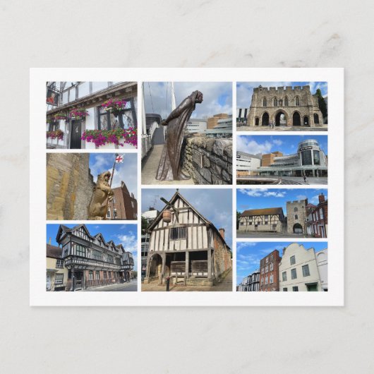 Southampton Briefkaart (Voorkant)