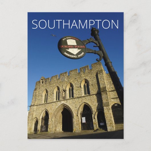 Southampton Briefkaart (Voorkant)