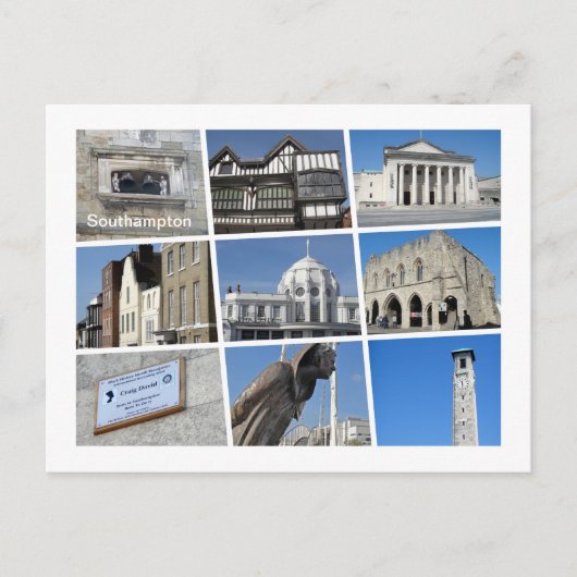 Southampton Briefkaart (Voorkant)