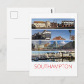 Southampton Briefkaart (Voorkant / Achterkant)