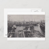 Southampton Docks 1905 Briefkaart (Voorkant / Achterkant)
