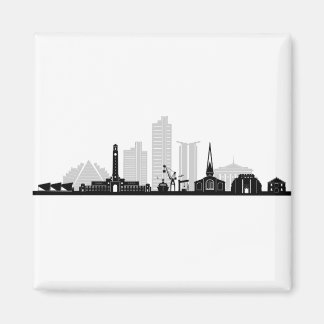 SOUTHAMPTON England fußball City Skyline Silhouett Magneet