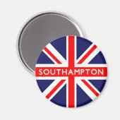 Southampton Vlag Magneet (Voorkant / Achterkant)