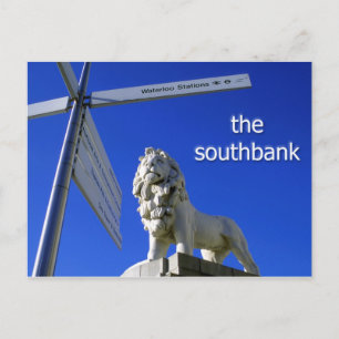 Southbank Lion briefkaart