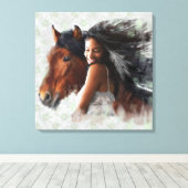 SOUTHBOUND - Wrapped Canvas (Insitu (Houten vloer))