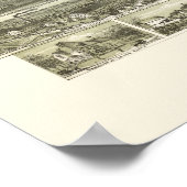 Southbridge, MA Panoramic Map - 1892 Poster (Hoek)