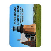Southeast Lighthouse, Block Island RI Flexi-Magnet Magneet (Verticaal)