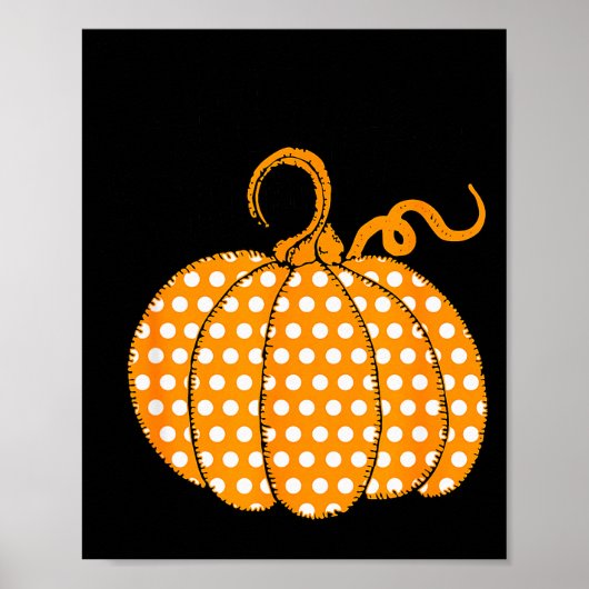 Southern Autumn Happy Fall Yall - Its Fall Lka Dot Poster (Voorkant)
