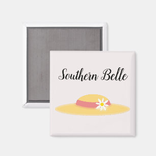 Southern Belle Summer Daisy Pet Schattigee Cartoon Magneet